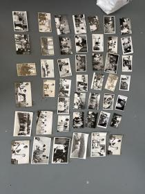 罗嘉驩旧藏照片    80 年代外交大使罗嘉驩（罗尔纲之子）外事照片46 张  有几张边角有压痕或卷痕  最大20*12.5 厘米最小11*8 厘米