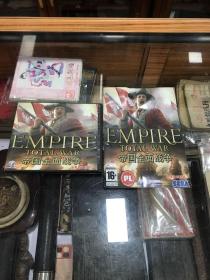 游戏光盘  帝国全面战争2CD+手册附带安装序列号