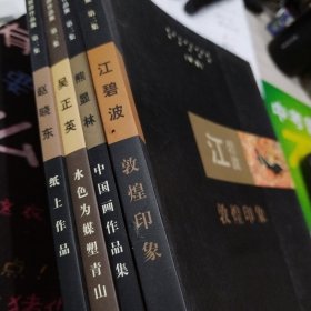 重庆大学艺术学院教师作品集第二集（江碧波 赵晓东 吴正英 熊显林4本）