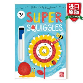 英文原版 Pat-a-Cake Playtime: Super Squiggles 游戏时间：超“曲线” 英文版 进口英语原版书籍