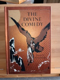 但丁：神曲 英文原版 The Divine Comedy 竹节皮质，书口刷金，珍藏版。朗费罗经典英译本。内附多副插图。