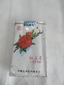 烟标：红山茶（中国昆明卷烟厂）.