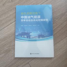 绿色发展视角下中国油气能源效率变动及优化对策研究 未拆封