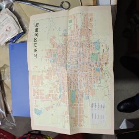 1969年北京市区交通图