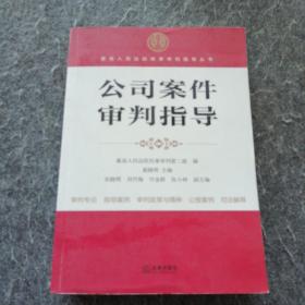 最高人民法院商事审判指导丛书：公司案件审判指导