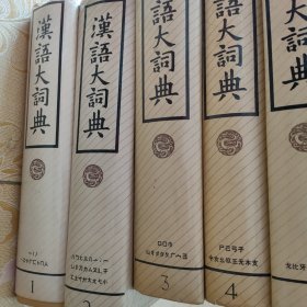 汉语大词典（1-12册）12册重约40斤左右