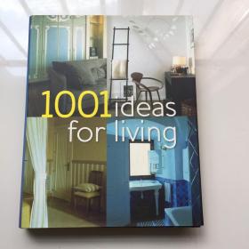 1001 Ideas for Living 室内设计的1001个创意设计 英文 精装大厚本