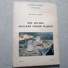 EDF 900 MWe  NUCLEAR POWER PLANTS  法国核电站建设