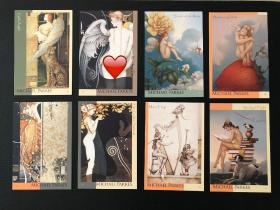 外国艺术设计美术油画作品现代明信片1