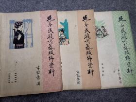 兄弟民族形象服饰资料（1.3.4三本合售）