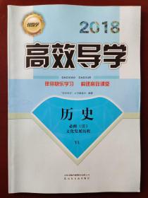 2018伴你学·高效导学. 历史. 必修（Ⅲ）文化发展历程 YL