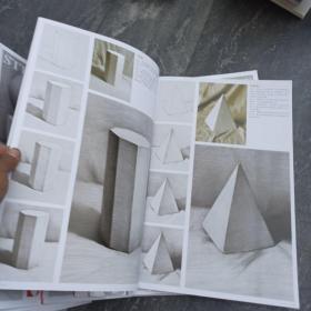 敲门砖素描风暴几何形体 宋艳慧基础教学基础知识石膏几何形体绘画入门教学 石膏几何形体素描技法明暗正方体 八棱柱 四棱锥 六棱锥 正十二面体正二十面体 四棱柱穿插体 切面圆柱体 球体 组合 单体 石膏体的画法 教学教材教程 步骤 零基础绘画业余专业通用 买到就是赚到