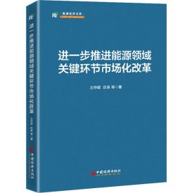 正版现货进一步推进能源领域关键环节市场化改革王仲颖9787513671507中国经济出版社新华仓库多仓直发