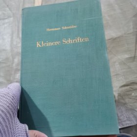 Kleinere Schriften较小的字体外语24-29