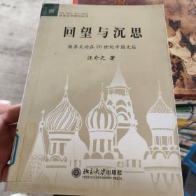 回望与沉思：俄苏文论在20世纪中国文坛——文学论丛.欧美文学研究