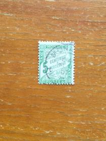 摩纳哥早期邮票一枚。实图发货。