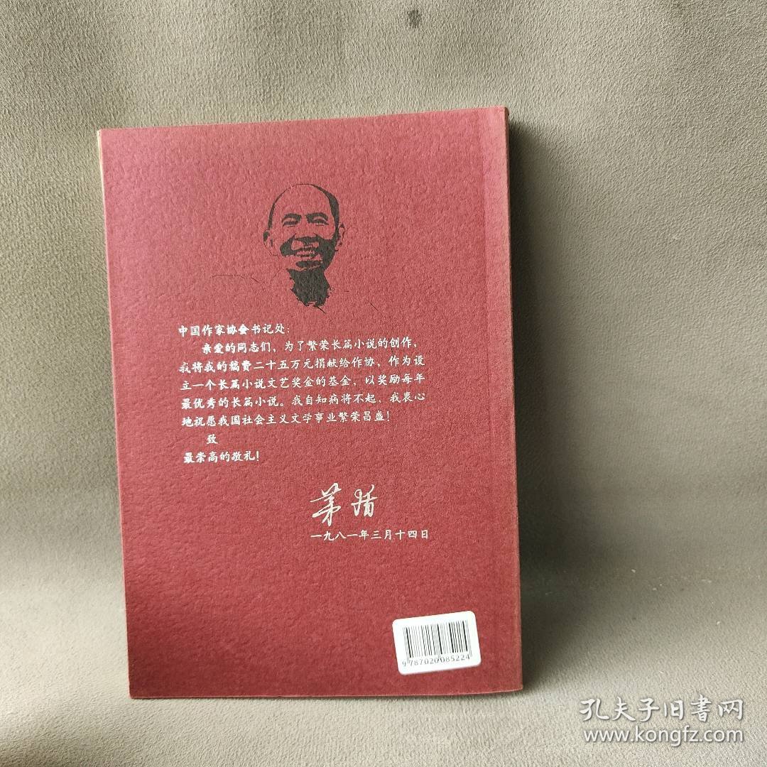 无字-茅盾文学奖获奖作品全集-  第一部 张洁著 人民文学出版社 图书/普通图书/小说