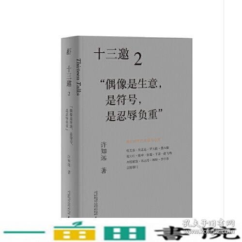 十三邀2：偶像是生意，是符号，是忍辱负重