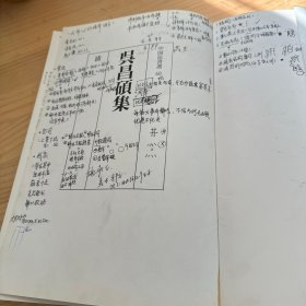 中国法书选60 吴昌硕集 清 二玄社字帖毛笔书法临摹碑帖  扉页有字