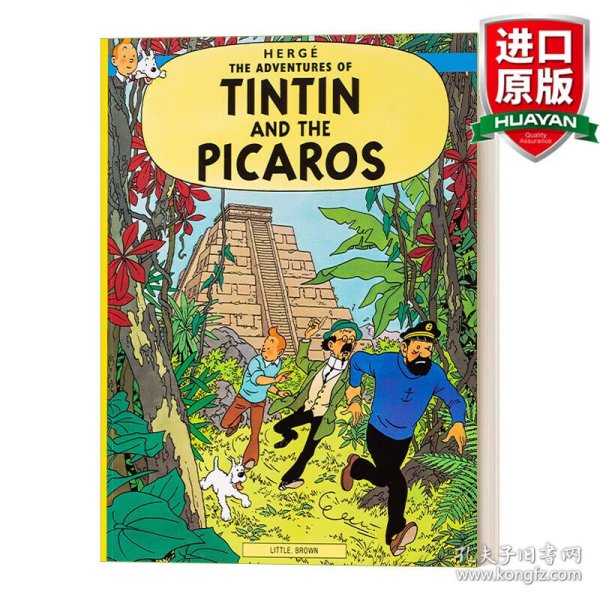 英文原版 Tintin and the Picaros  丁丁历险记：丁丁与流浪汉 英文版 进口英语原版书籍