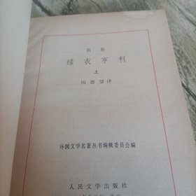网格本《绿衣亨利》上 单本
