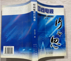 叩问电视行而思冉光泽四川人民出版社9787220069321
