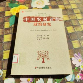 中国农村老龄政策研究 馆藏正版无笔迹