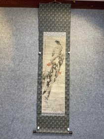 黄君壁纸本花鸟，画心尺寸32/109cm