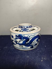 青花笔洗