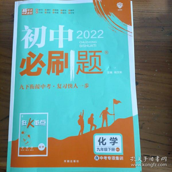 理想树2021版 初中必刷题 化学九年级下册 HJ 沪教版配狂K重点