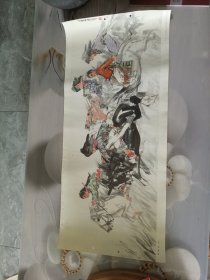 奔腾急（中国画）