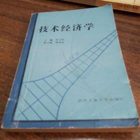 技术经济学，武汉工业大学出版社