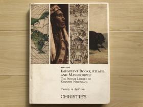 Important Books, Atlases and Manuscripts