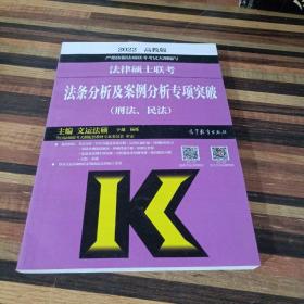 (新版2022年高教版考研大纲)法律硕士联考法条分析及案例分析专项突破（刑法、民法）