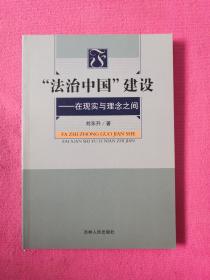 “法治中国”建设 : 在现实与理念之间