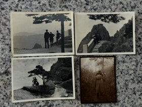 民国，黄山文殊院，照片4张
