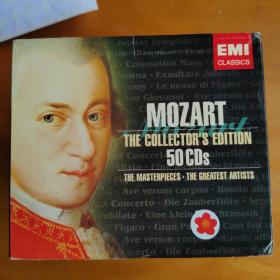 CD光盘：莫扎特作品集（盒装共50CD全）