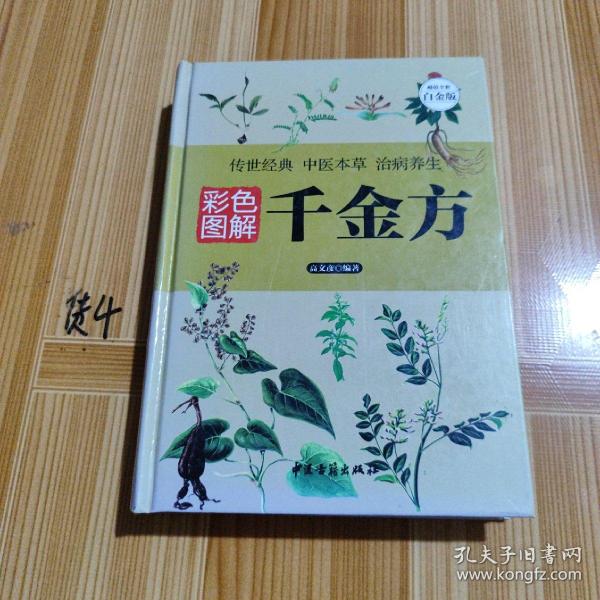 彩色图解千金方（超值全彩白金版）
