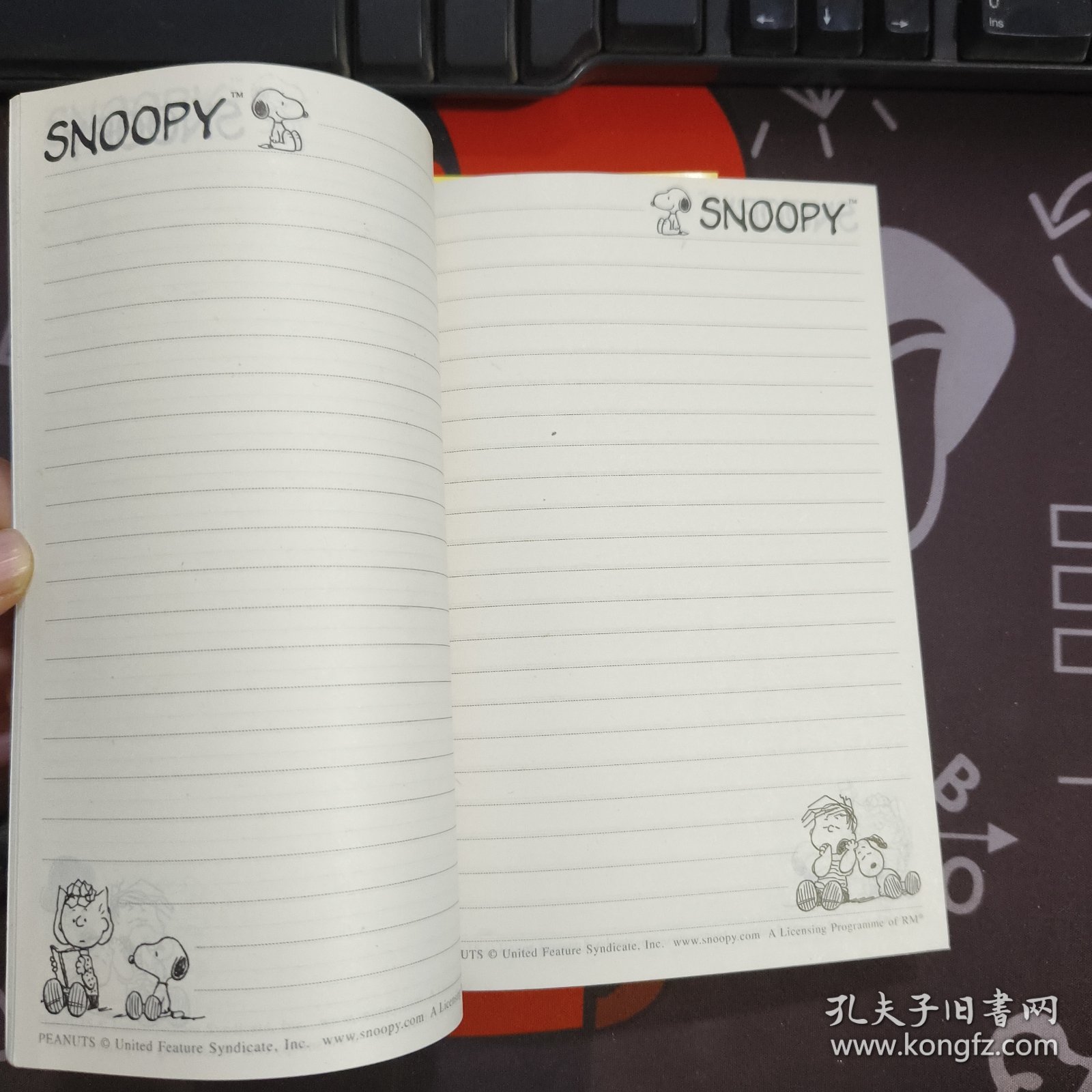 SNOOPY 史努比笔记本D027（每本32页10本合售）32开