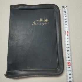 80年代老上海拉链笔记本（拉链头有锈）文件包