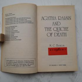 Agatha Raisin and the Quiche of Death