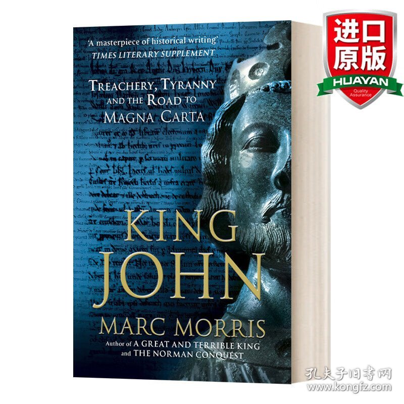 英文原版 King John 约翰王：背叛 暴政与大宪章之路 英文版 进口英语原版书籍