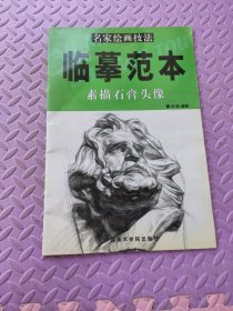 名家绘画技法临摹范本 素描石膏头像