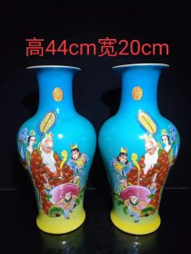 大清乾隆，大福贵观音瓶