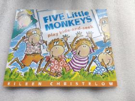 Five Little Monkeys Play Hide-and-Seek 五只小猴子玩捉迷藏