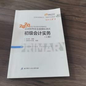 2020年会计专业技术资格考试应试指导及全真模拟测试初级会计实务上册