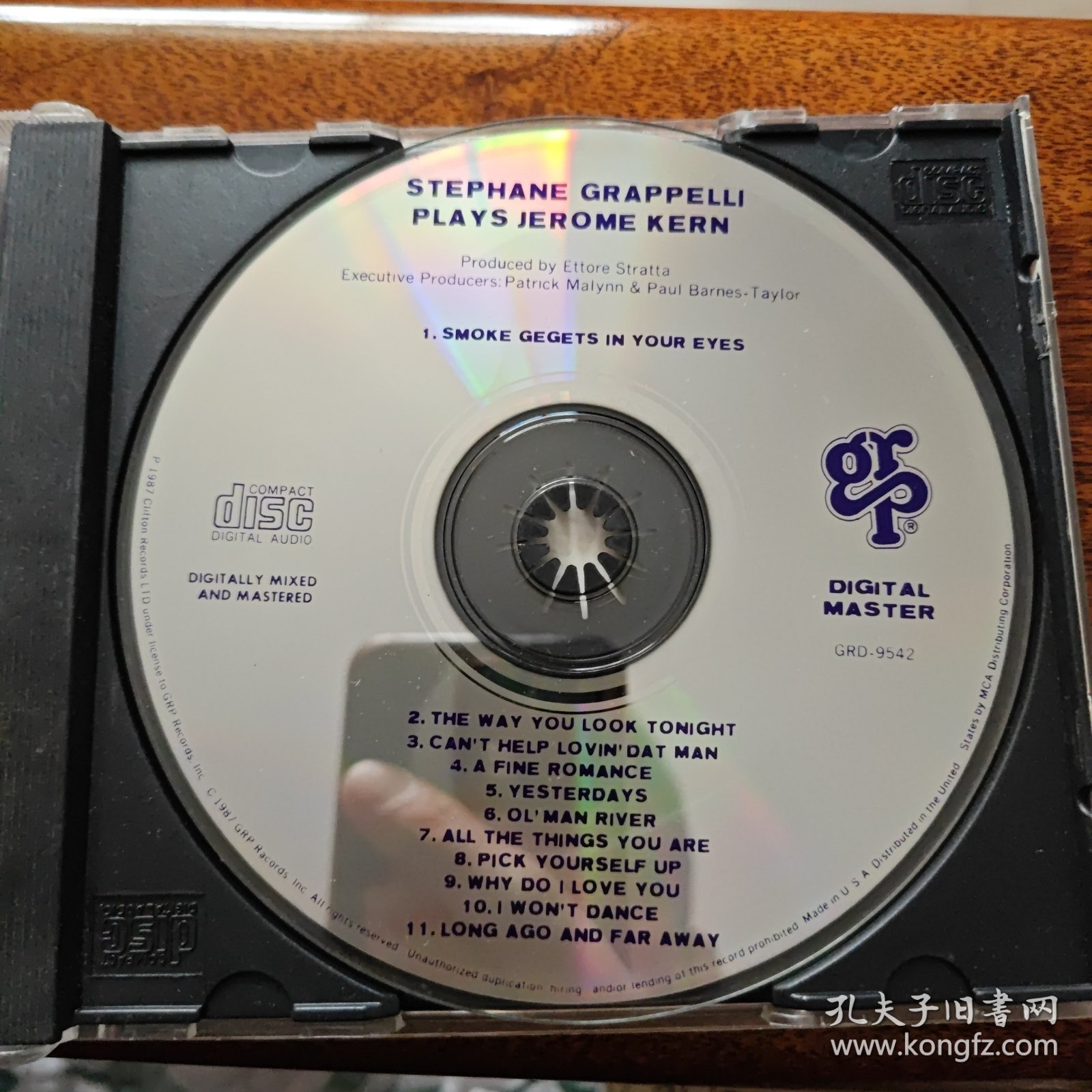 STEPHANE GRAPPELLI（已试听，音质完美）CD ［光盘售出概不退换】