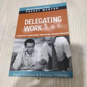 Pocket Mentor: Delegating Work委派工作