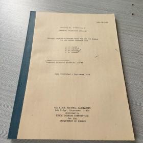 Revised uranium-plutonium cycle pwr and models for the origen computer code