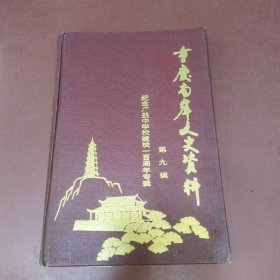 重庆南岸文史资料第九辑